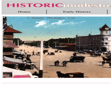 Tablet Screenshot of historicmodesto.com